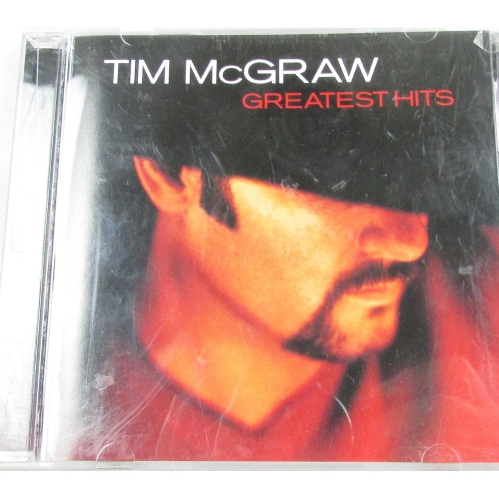Tim McGraw CD Greatest Hits Country Music Album 2000 Curb‎ Records Faith Hill